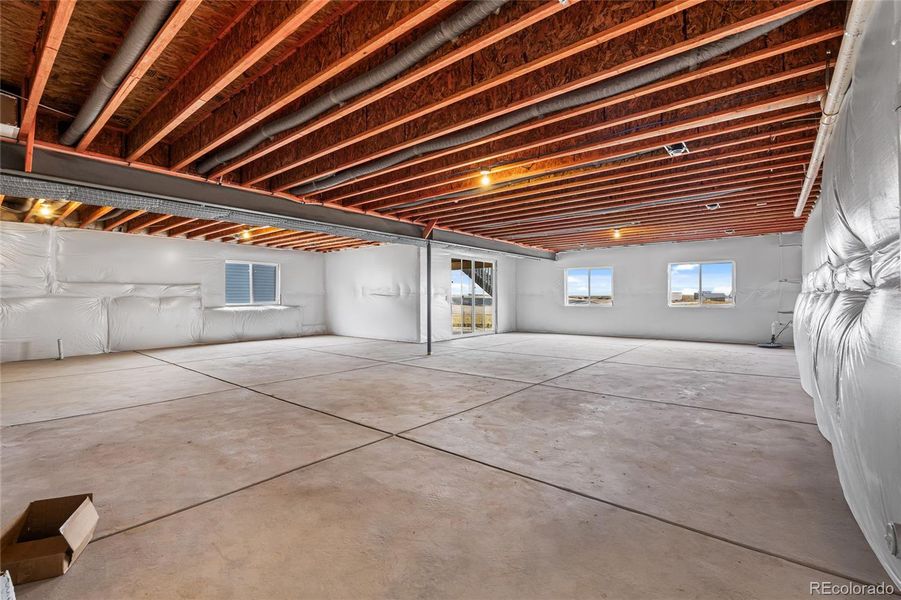 In-progress construction of a new home in Independence, Elizabeth, CO (Image 18).