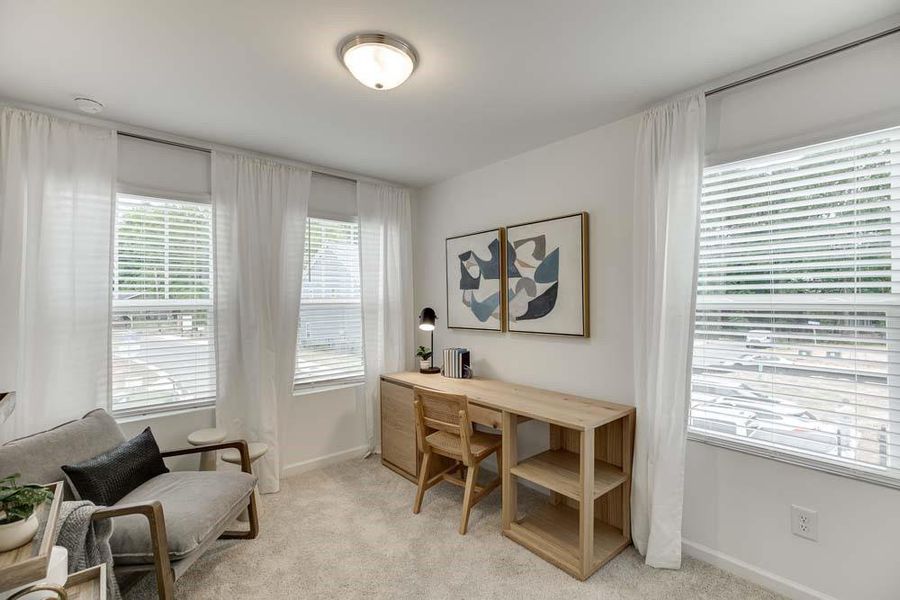 Furnished interior view inside a new home in Laurelwood, Douglasville (Image 29).