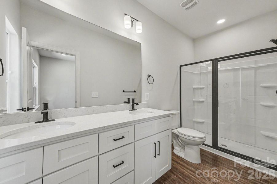 Furnished interior view inside a new home in , Mooresville (Image 10).