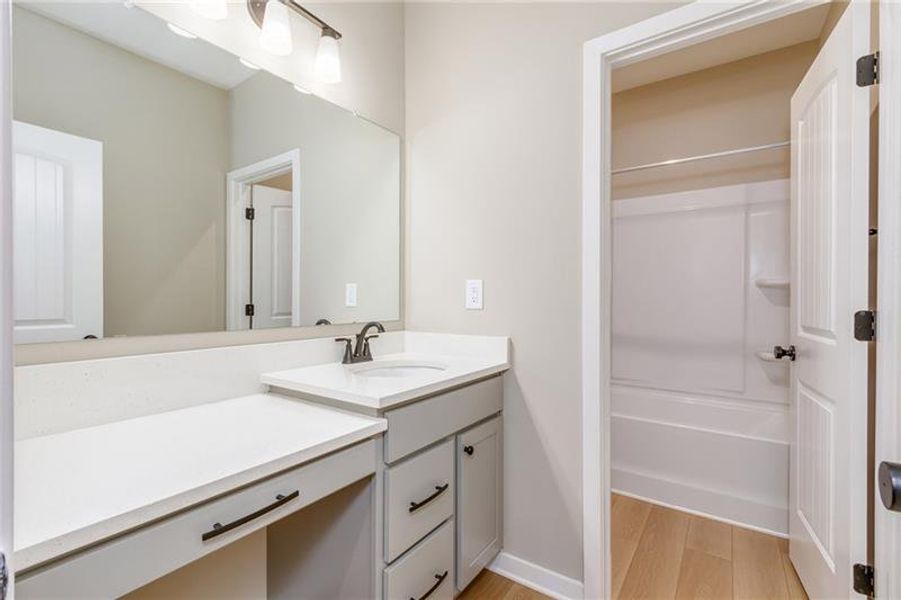 Furnished interior view inside a new home in Sweetbay Farm, Lawrenceville (Image 12).