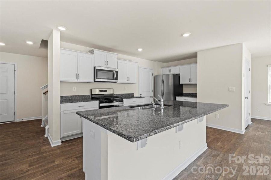 Furnished interior view inside a new home in , York (Image 5).