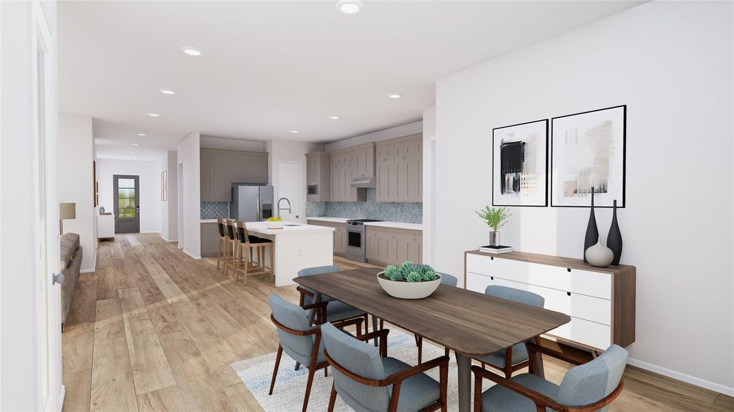 Model Photography - Not representative of actual home Model Photography - Not representative of actual home