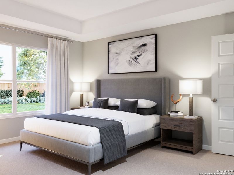 Furnished interior view inside a new home in Swenson Heights, Seguin (Image 5).