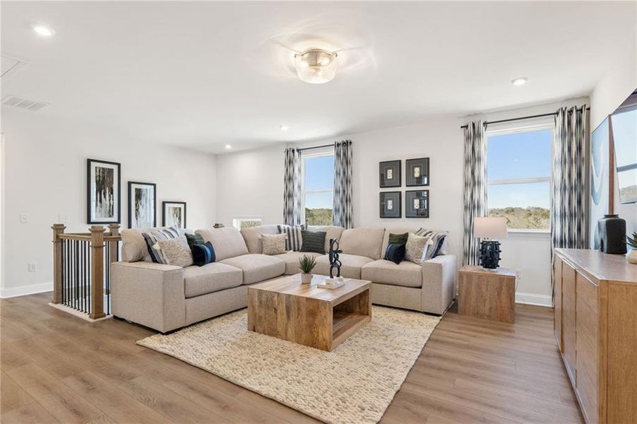 Furnished interior view inside a new home in Fern Hollow, Buford (Image 14).