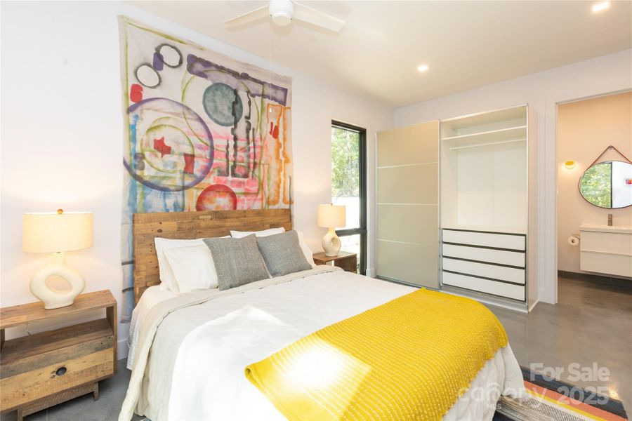 Furnished interior view inside a new home in , Clover (Image 11).