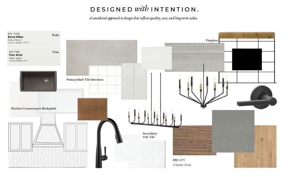 Sample of building materials used in homes in Pecan Grove, Burleson (Image 3).