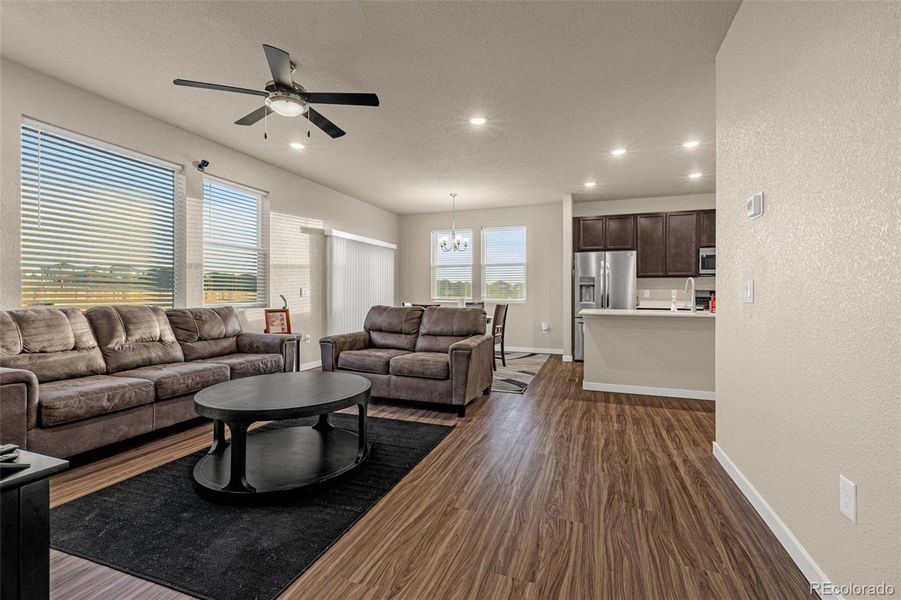 Furnished interior view inside a new home in , Colorado Springs (Image 31).