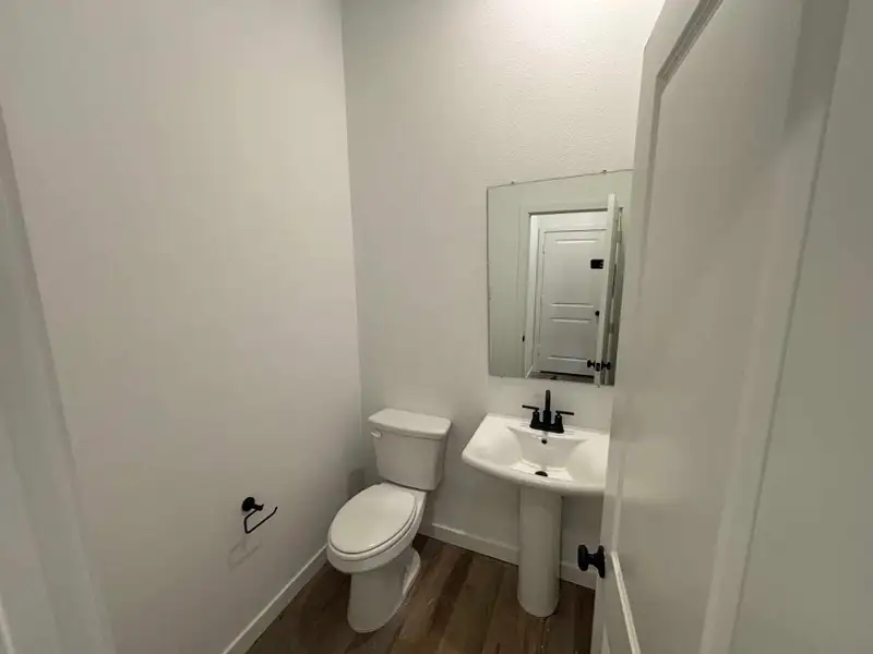 Powder Bathroom Construction Progress