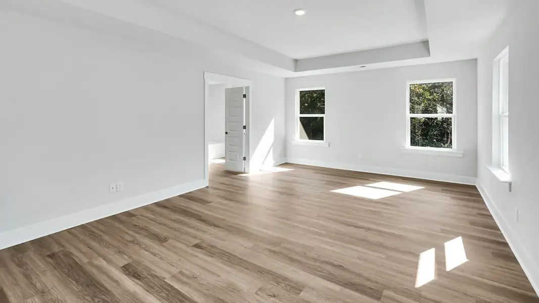 Spacious, unfurnished interior of a new home in Magnolia Ridge at Blake Farm, Wilmington (Image 28). Spacious, unfurnished interior of a new home in Magnolia Ridge at Blake Farm, Wilmington (Image 28).