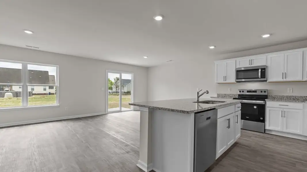 Furnished interior view inside a new home in Aspen Place, Thomasville (Image 3).