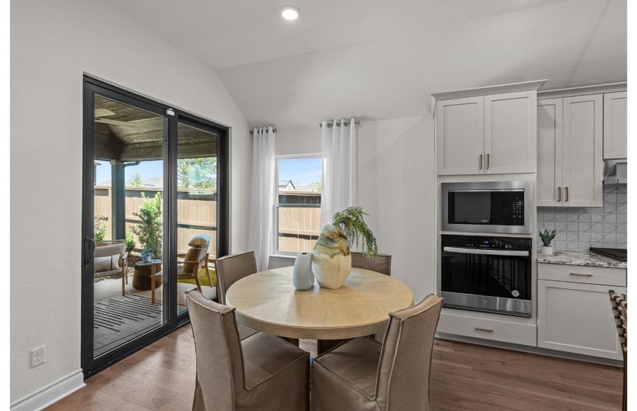 Furnished interior view inside a new home in Bison Ridge, San Antonio (Image 11).