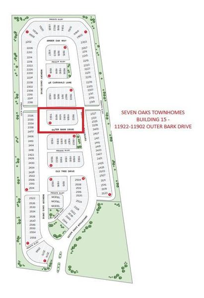 Image 2 of a home in Seven Oaks Townhomes. Image 2 of a home in Seven Oaks Townhomes.