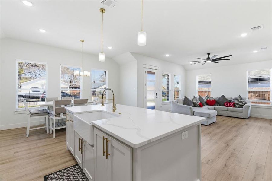 Furnished interior view inside a new home in , Fort Worth (Image 9).