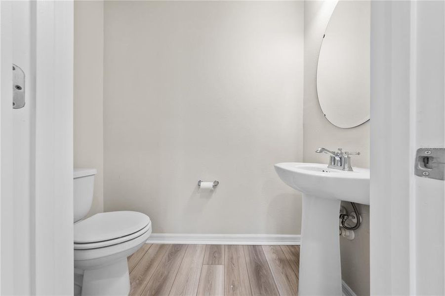 Furnished interior view inside a new home in EverBe, Orlando (Image 8).