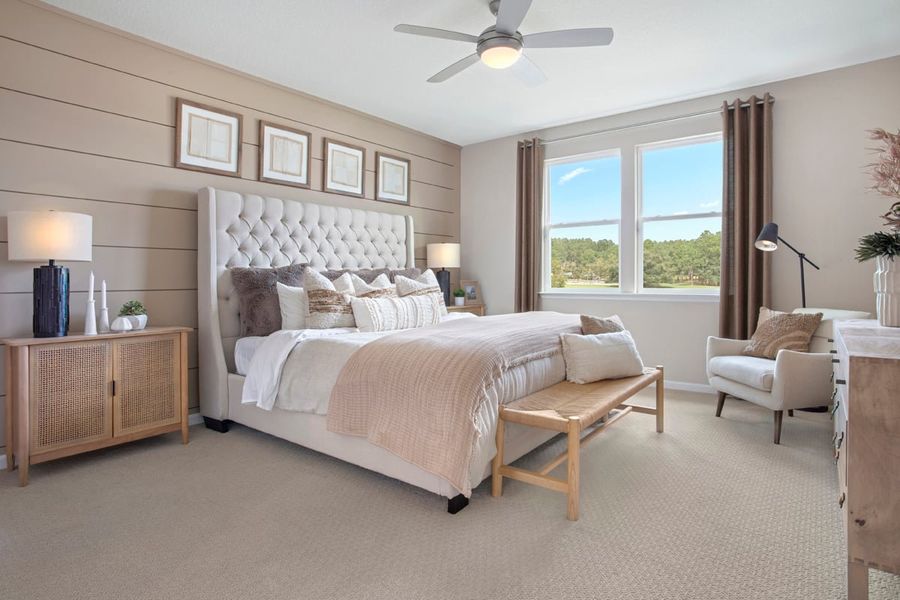 Representative furnished interior of a home built from the 2148 Modeled by KB Home in Sabal Estates, St. Augustine (Image 6).