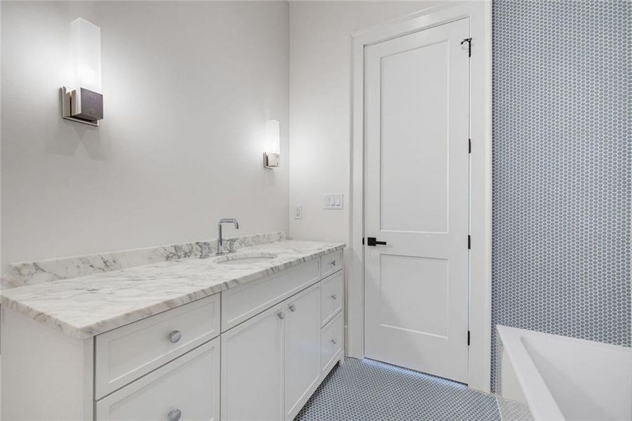 Furnished interior view inside a new home in , Canton (Image 14).