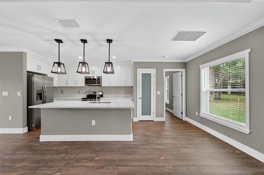 Furnished interior view inside a new home in , Dade City (Image 5). Furnished interior view inside a new home in , Dade City (Image 5).