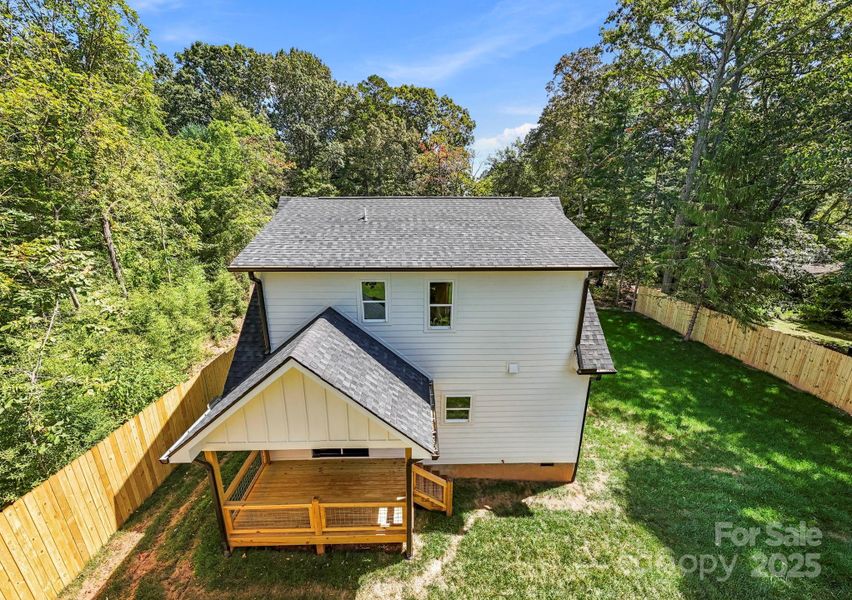 Front exterior of a new home in , Flat Rock, NC, highlighting curb appeal (Image 19).
