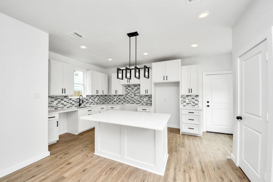 Furnished interior view inside a new home in , Houston (Image 12).