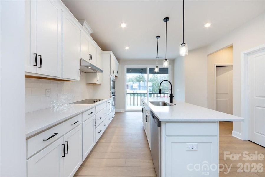 Furnished interior view inside a new home in Bellflower, Charlotte (Image 11).