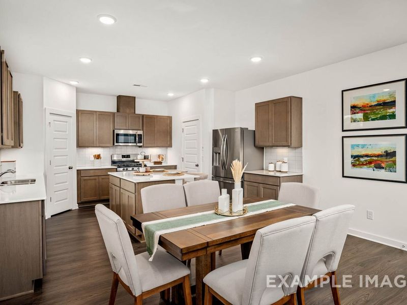 Representative furnished interior of a home built from the The Gordon A by Davidson Homes LLC in Calista Farms, White House (Image 16).