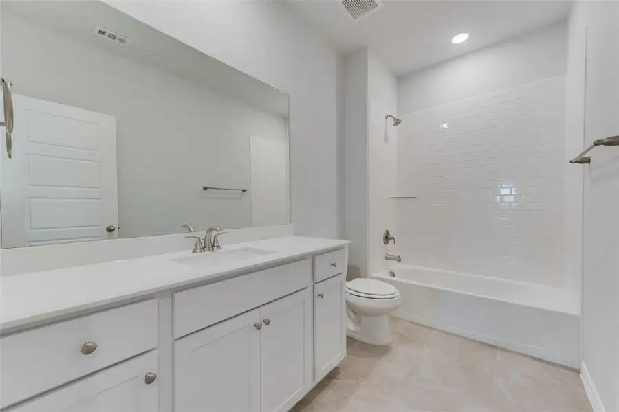 Furnished interior view inside a new home in Valencia On The Lake, Little Elm (Image 10).