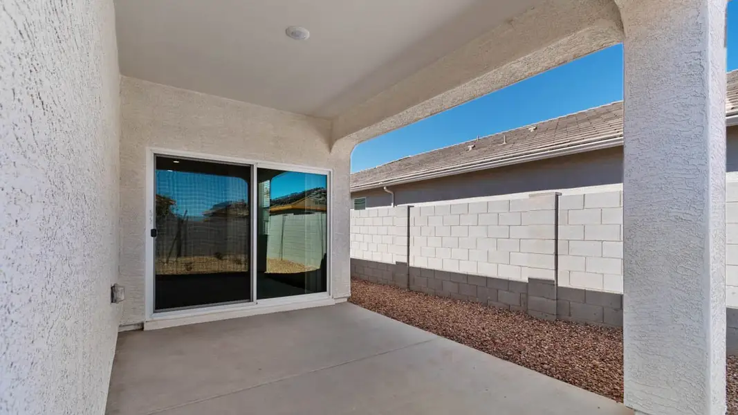 Exterior details and patio area of a home in Heartland Ranch, Coolidge (Image 2). Exterior details and patio area of a home in Heartland Ranch, Coolidge (Image 2).