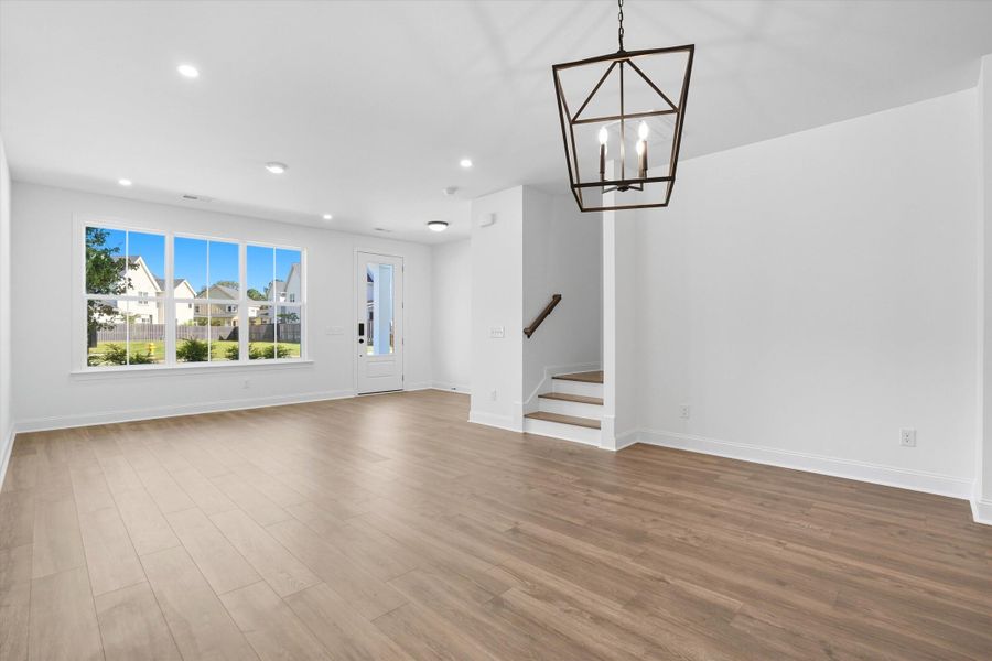 Spacious, unfurnished interior of a new home in Hayes Park, Johns Island (Image 14).