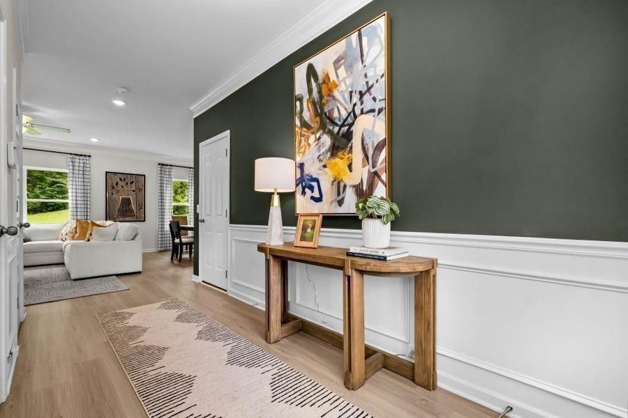 Furnished interior view inside a new home in Kingston Park, Kingston (Image 10).