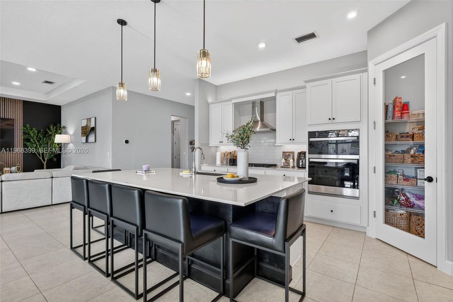 Furnished interior view inside a new home in , Port St. Lucie (Image 6).