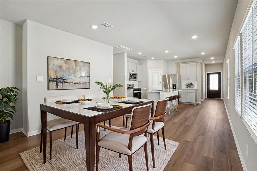 Photo is not of the actual home, but is an inspirational photo of builder’s model home and may depict options, furnishings, and/or decorator features that are not included.