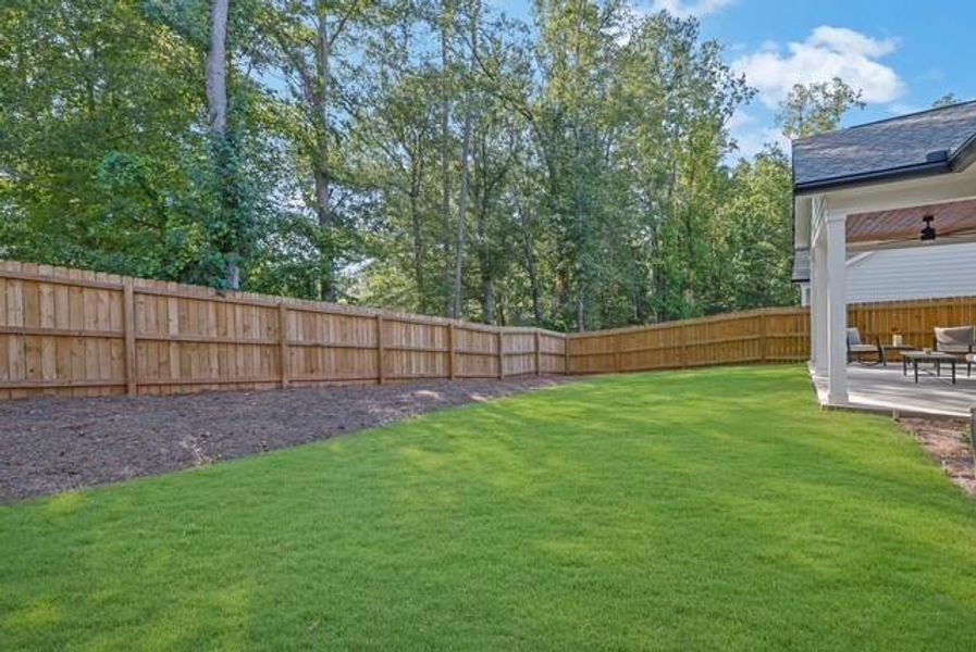 Exterior details and patio area of a home in , Canton (Image 22).