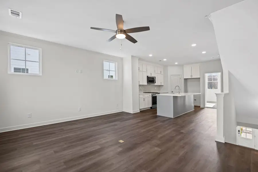 Spacious, unfurnished interior of a new home in The Village at River Green, Canton (Image 15).