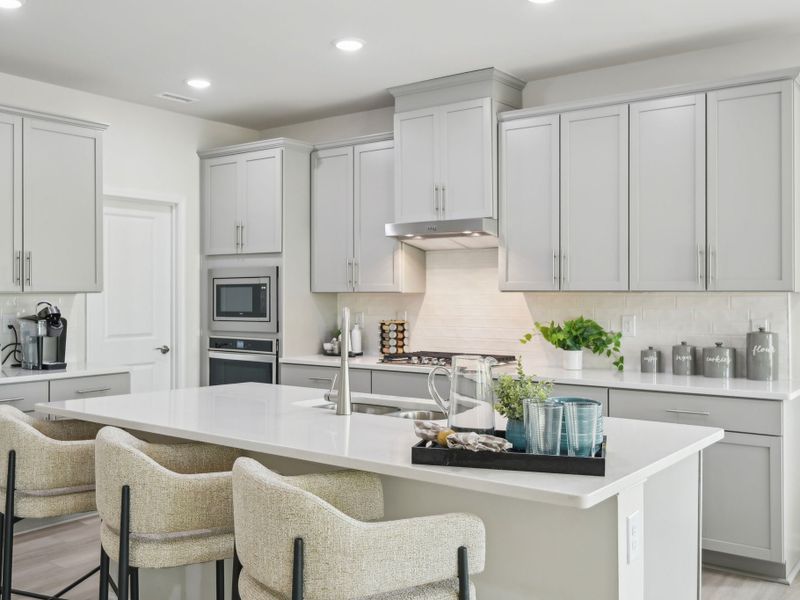 Furnished interior view inside a new home in Oak Manor - Signature Series, Garner (Image 5).