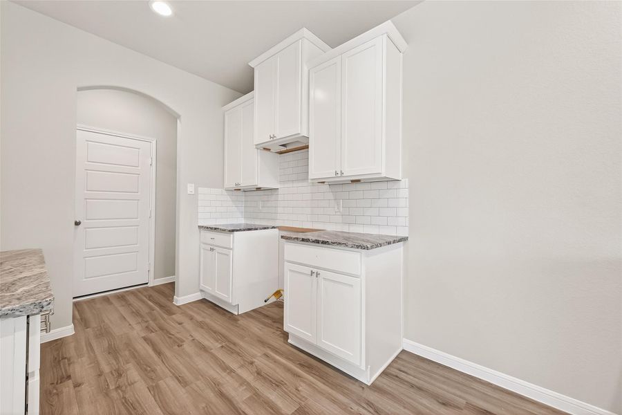 Furnished interior view inside a new home in Woodland Lakes, Houston (Image 5).