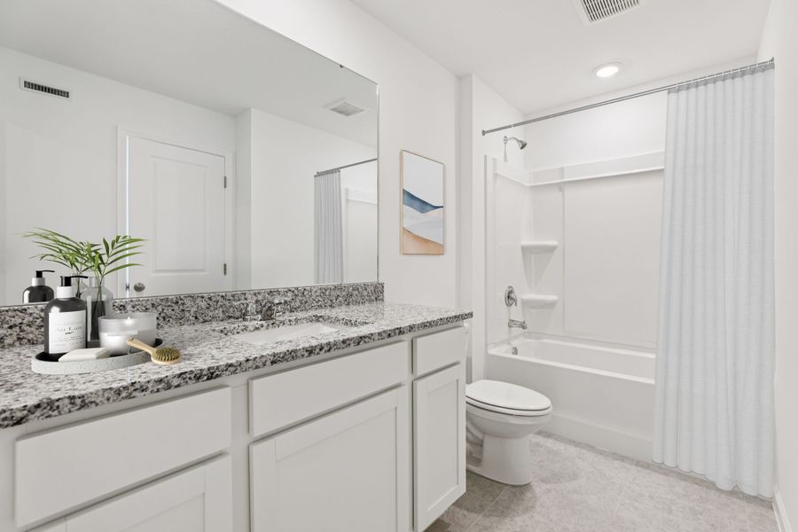 Representative furnished interior of a home built from the Pulsar by Starlight Homes in Aster Towns, Summerville (Image 11).