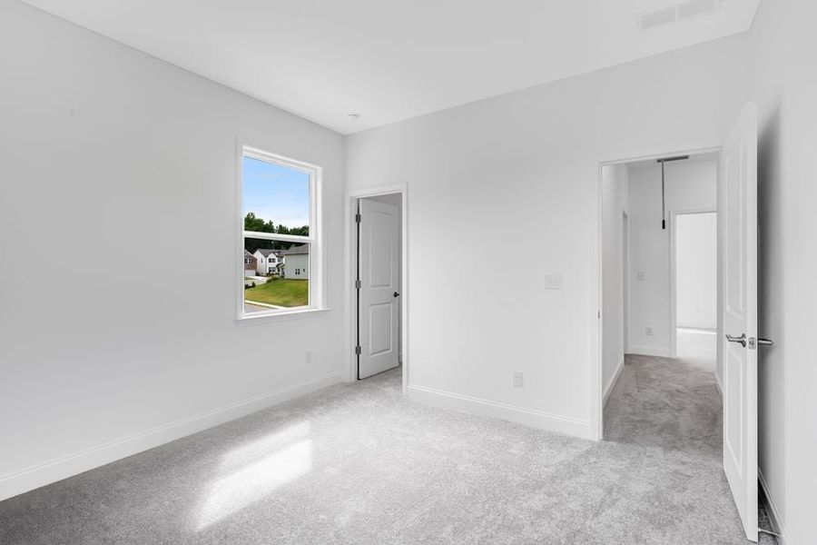 Spacious, unfurnished interior of a new home in Bailey Fence, Dacula (Image 22). Spacious, unfurnished interior of a new home in Bailey Fence, Dacula (Image 22).