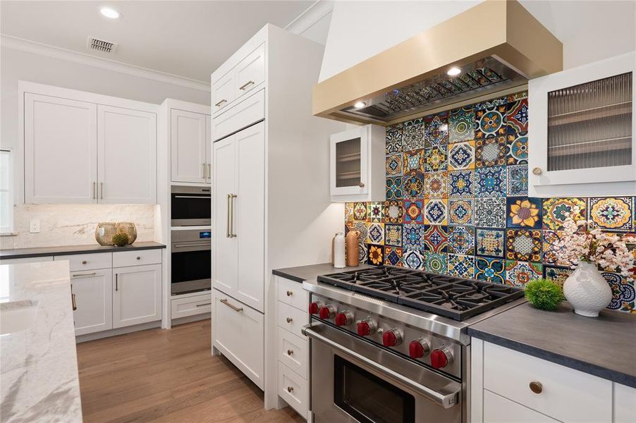 Furnished interior view inside a new home in , Flower Mound (Image 16).