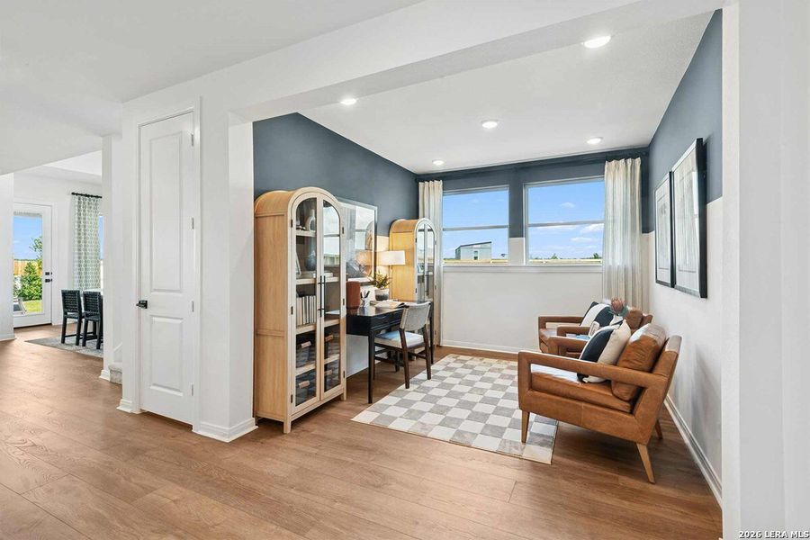 Furnished interior view inside a new home in Meyer Ranch – Select Reserve Series, New Braunfels (Image 13).
