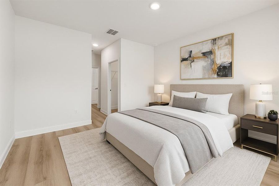 Furnished interior view inside a new home in , Ocala (Image 8).