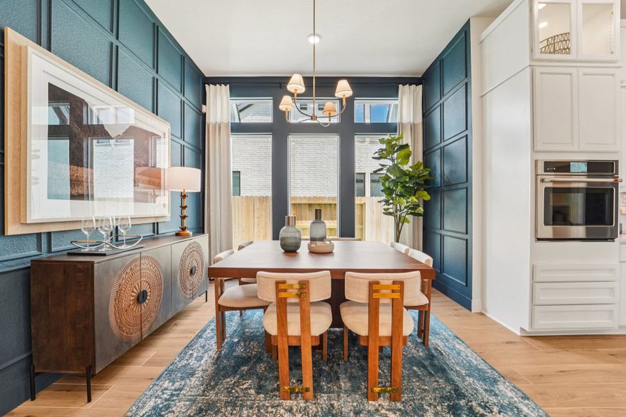 Furnished interior view inside a new home in Wildrye, Waller (Image 10).