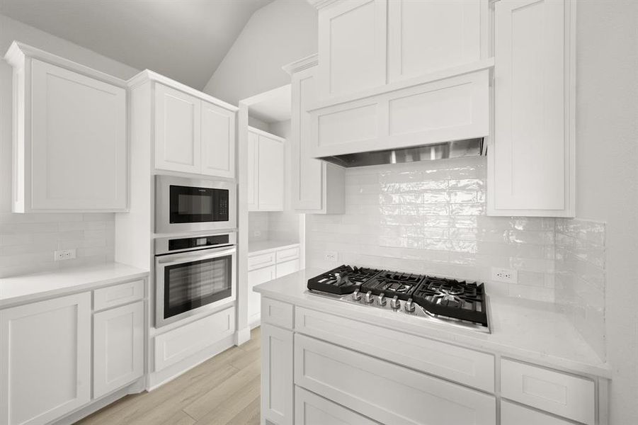 Furnished interior view inside a new home in Westside Preserve, Midlothian (Image 7).