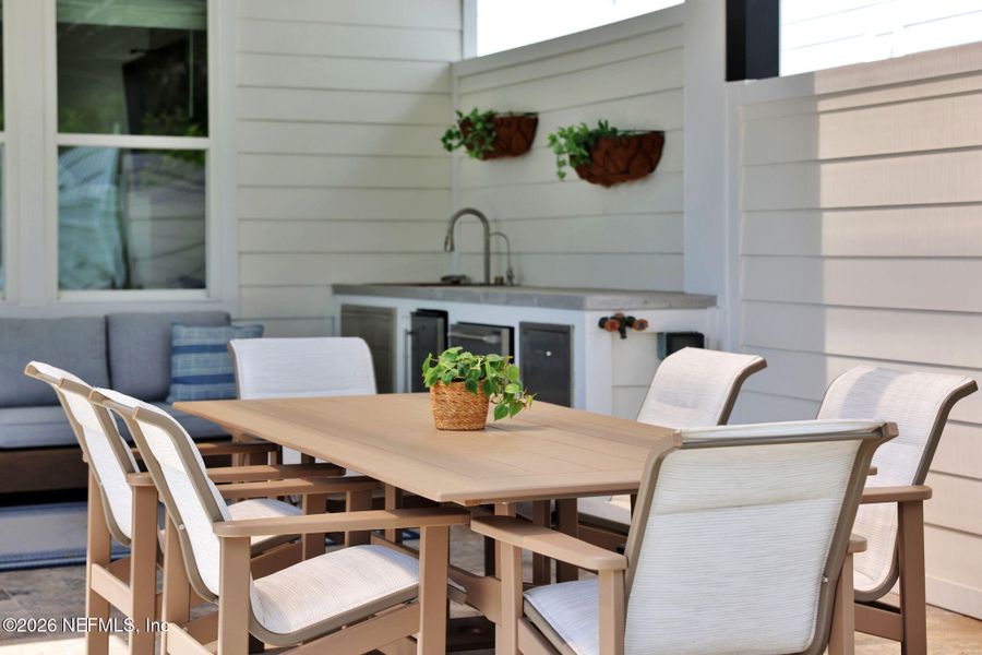 Exterior details and patio area of a home in , Ponte Vedra (Image 36).