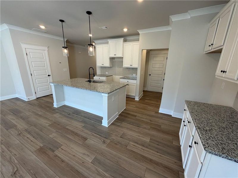 Furnished interior view inside a new home in Millstone at Mundy Mill, Gainesville (Image 12).