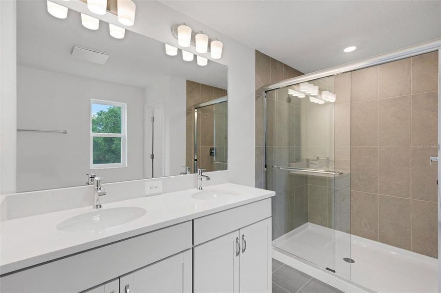 Furnished interior view inside a new home in Southpointe, Palmetto (Image 17).