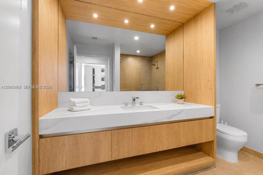 Furnished interior view inside a new home in , Miami (Image 5).