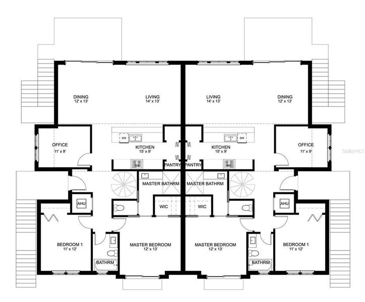 2D floor plan layout of this home in , Holmes Beach, FL (Image 4). 2D floor plan layout of this home in , Holmes Beach, FL (Image 4).