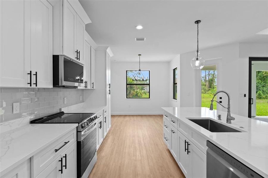 Furnished interior view inside a new home in , North Port (Image 10). Furnished interior view inside a new home in , North Port (Image 10).