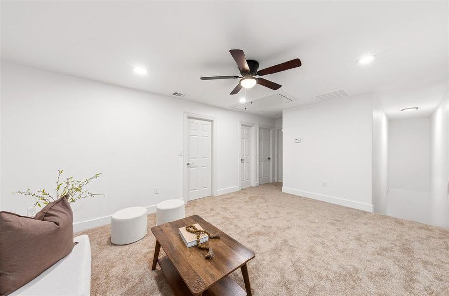 Furnished interior view inside a new home in , Ferris (Image 10).
