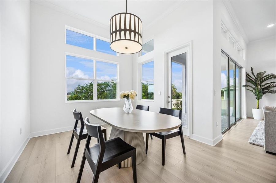 Furnished interior view inside a new home in , Winter Garden (Image 14).